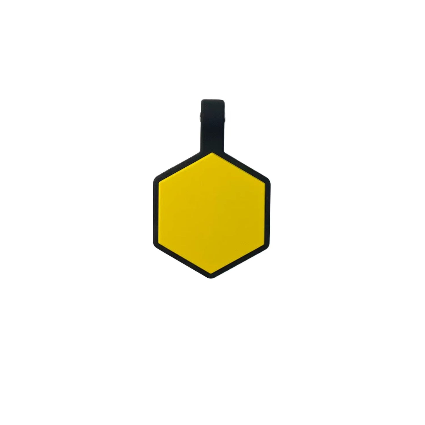 Plaquita de goma Hexagono
