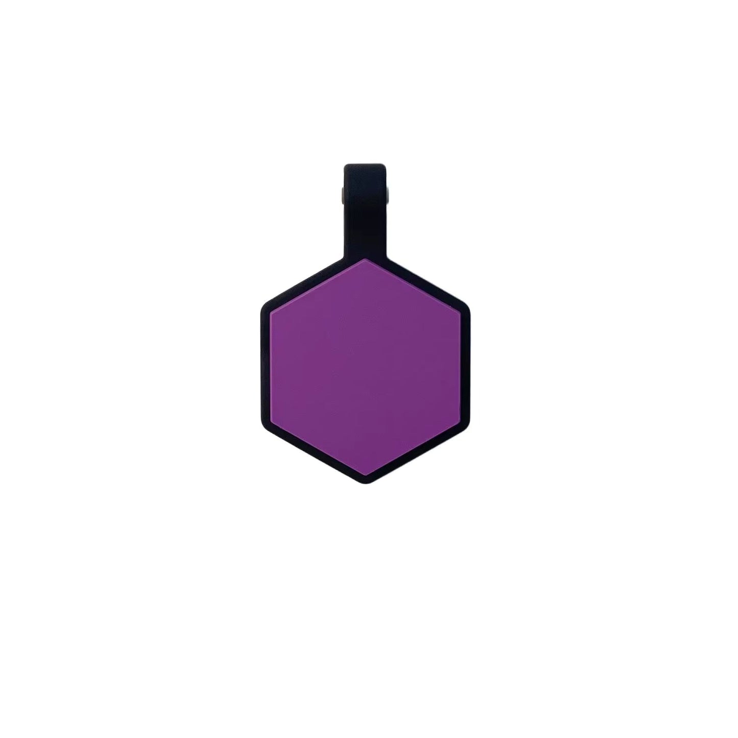 Plaquita de goma Hexagono