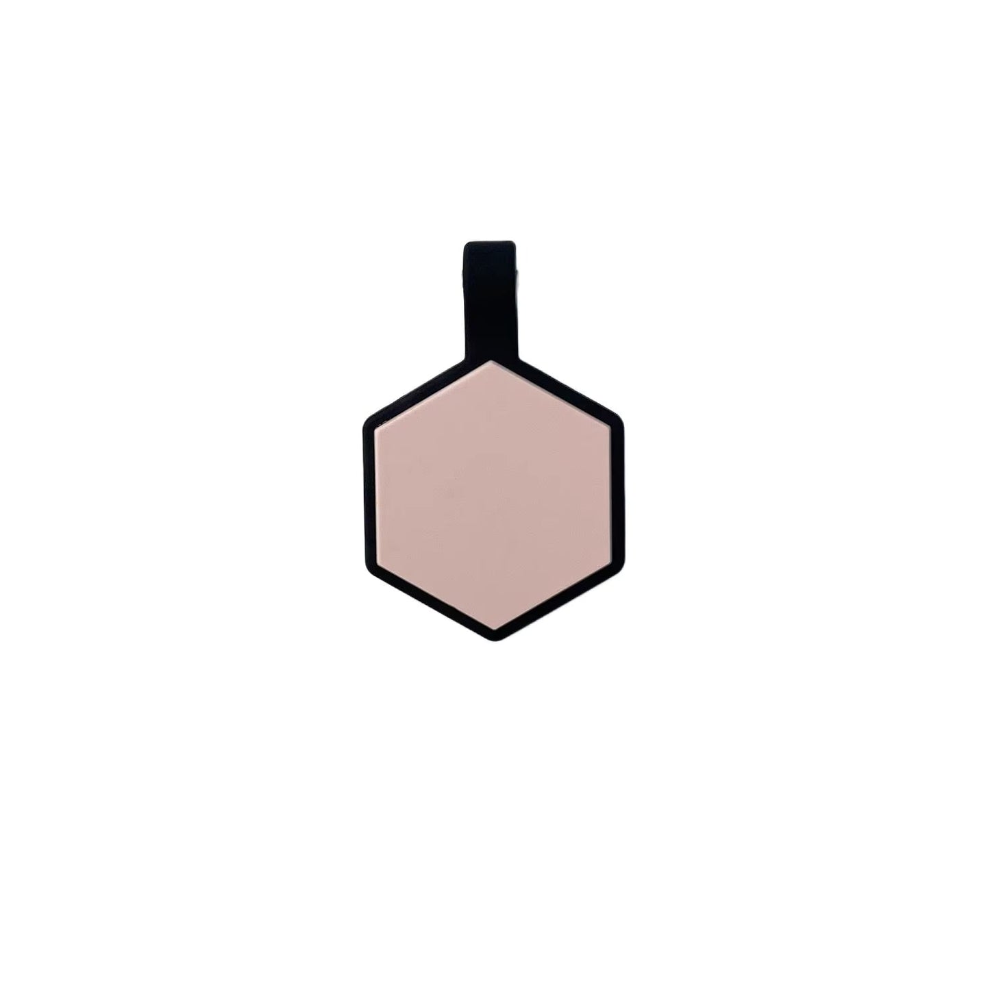 Plaquita de goma Hexagono