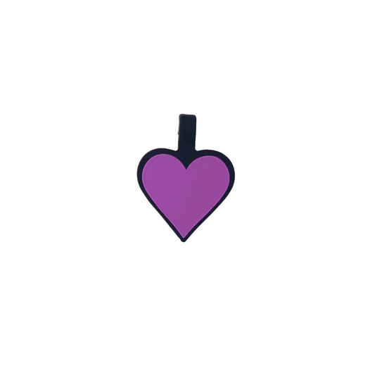 Plaquita de goma Corazón