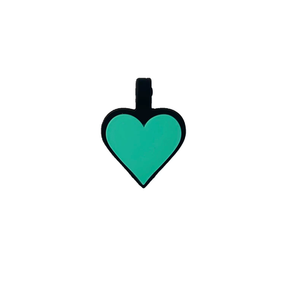 Plaquita de goma Corazón