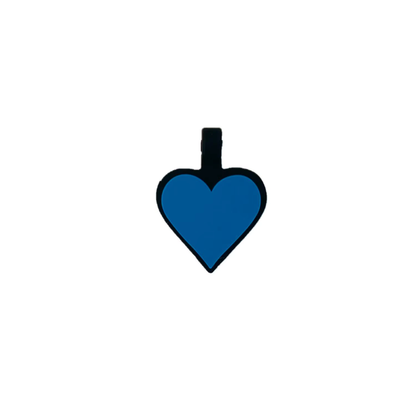 Plaquita de goma Corazón